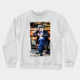 Watching the world go by Crewneck Sweatshirt